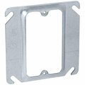 Southwire Electrical Box Cover, 1 Gang, Square, Galvanized Steel 52C62-UPC